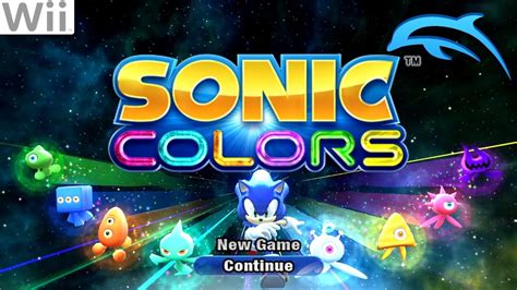 Sonic Colors Wii Gameplay Dolphin 1080p 60fps Youtube