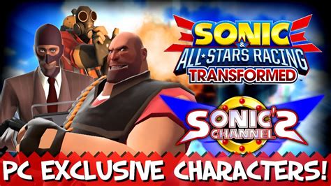 Sonic And All Stars Racing Transformed All Pc Exclusive Characters