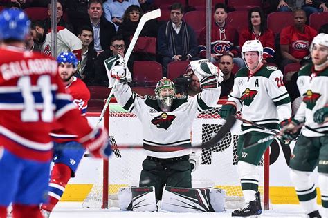 Canadiens Vs Wild Game Recap Dubnyk Shuts Out Montreal In 1 Devan Dubnyk Hd Wallpaper Pxfuel