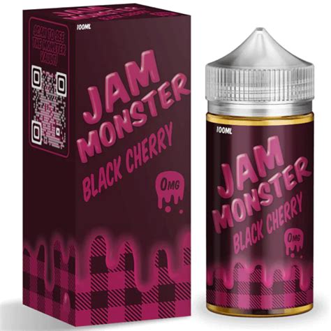 Black Cherry Jam Jam Monster The Geelong Vape Co