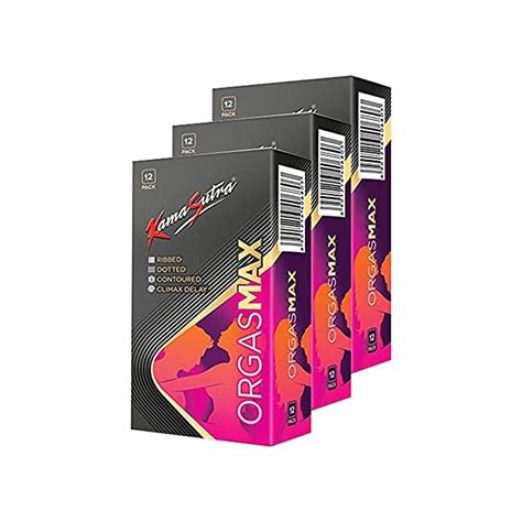 Buy Kamasutra Three ORGASMAX Ultra Premium 4 In 1 Ribbed Dotted