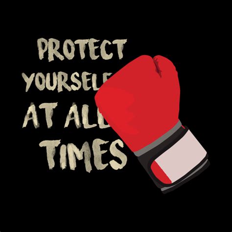 Protect Yourself At All Times Boxing Pillow Teepublic Uk