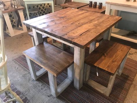 Enjoy free shipping & browse our great selection of short bar stools rustic bar stools bistro table set pub table sets bar stool seats swivel bar stools kitchen dining sets dining room sets pub chairs. Square Farmhouse Table Rustic Farmhouse Table Dining Set ...