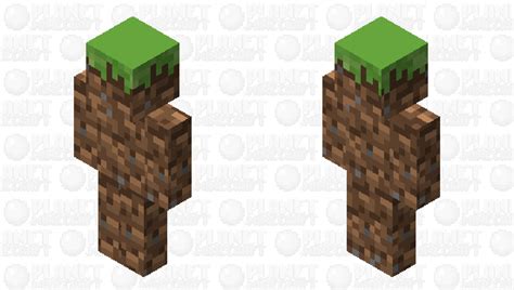 Grass Block Minecraft Skin