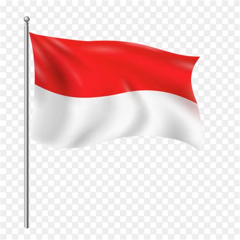 Download Indonesia flag waving vector on transparent background PNG ...