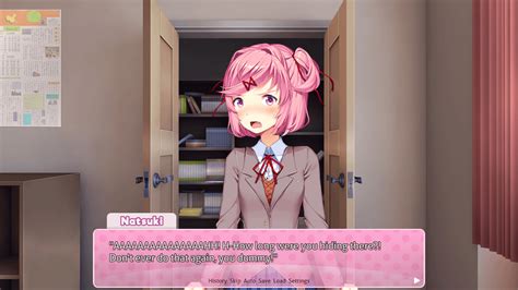 Scaring Natsuki Ddlc