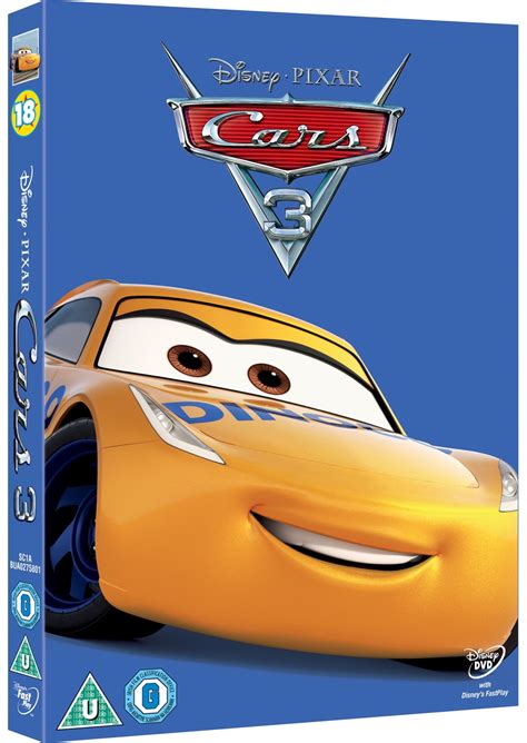 Cars 3 Dvd Free Shipping Over £20 Hmv Store