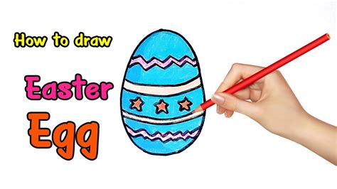 How To Draw Easter Day Easter Eggs Youtube