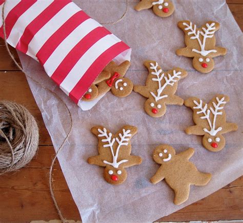 The old woman made the shape of the gingerbread man. Gingerbread Men & Reindeers - Based on a deliciously ...