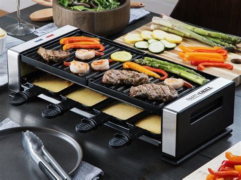 Party Grill Indoor Tabletop Raclette Grill Raclette Grill Grilling