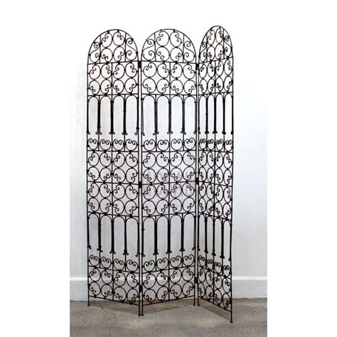 Moroccan Hand Crafted Iron Screen Moroccan Antique