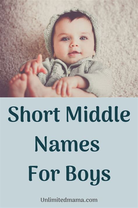 Unique Cute One And Two Syllable Short Baby Boy Names List That Can