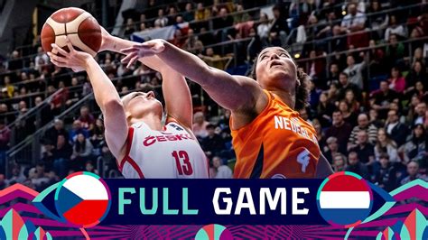 Czech Republic V Netherlands Full Basketball Game Fiba Womens
