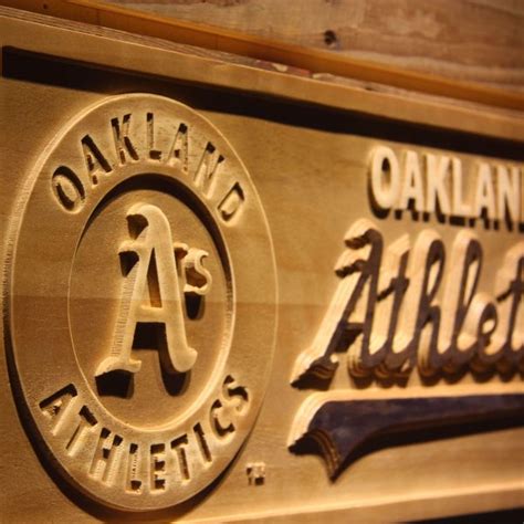 Oakland Athletics Wood Sign Fansignstime