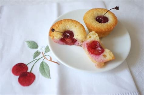Recette sans gluten de mini financier à la cerise