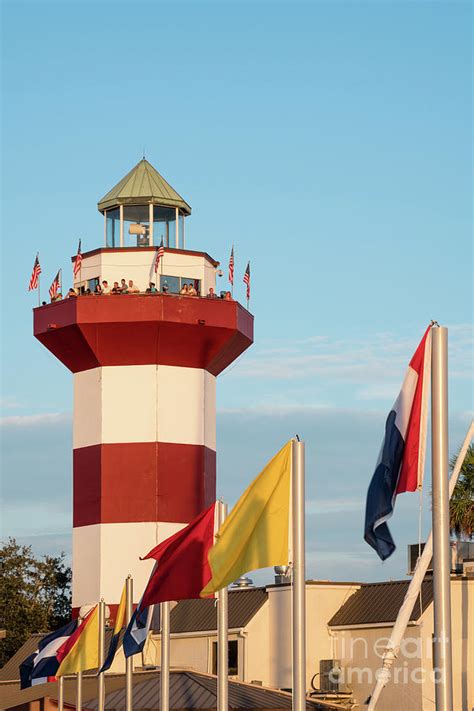 Harbour Town Lighthouse Hilton Head Island South Carolina Photograph