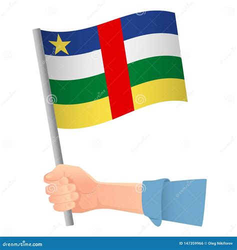 Bandera De La Repblica Centroafricana A Disposicin Stock De