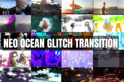 20 Ocean Glitch Transitions 3motional