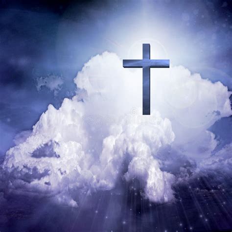 Cross In The Sky Stock Photo Image Of Jesus Power 191726132
