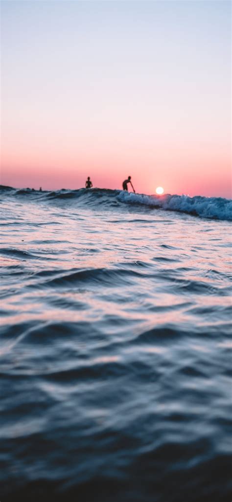 Calming Beach Waves Iphone X Wallpapers Free Download