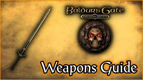 The Baldur S Gate Enhanced Edition Weapon Guide Youtube My Xxx Hot Girl