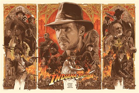 Steven spielberg will direct with star harrison ford reprising his iconic role. The Indiana Jones Trilogy Looks Incredible In This ...