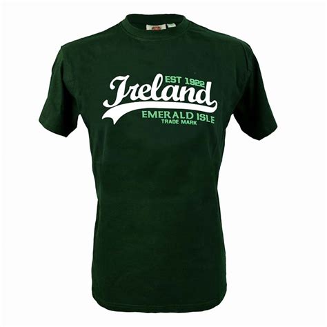 Irish Mens Green T Shirt