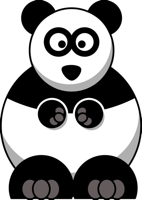 Drawing Of A Giant Panda Free Image Download