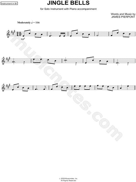 Beginner Jingle Bells Trumpet Notes Ubicaciondepersonascdmxgobmx