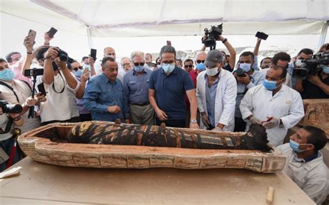Treasure Trove Of Ancient Sarcophagi Unearthed Near Egypt S Oldest Pyramid — Curiosmos
