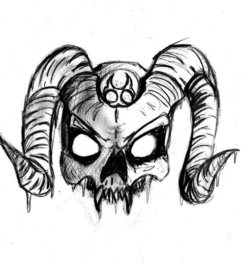 Skull Horn By Gore91 On Deviantart