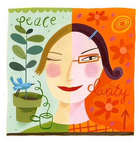Peace And Clarity Illustration By Betsy Everitt Represented By I2i Art