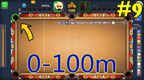 Hone your skills in 8 ball pool. 8 Ball Pool - 0-100m Part 9 (PARIS RING WIN STREAK ...