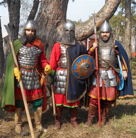 Reconstruction Armor Warriors Russia 14th Century Researchgroup