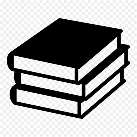 Books Png Black And White Clip Art Library