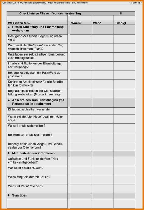 Anlage h) zu erstellen, wird ein mehrstufiges vorgehen empfohlen. Einarbeitungsplan Vorlage Word Süß 15 Einarbeitungsplan ...