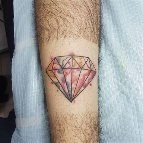 75 Best Diamond Tattoo Designs And Meanings Treasure For You 2018