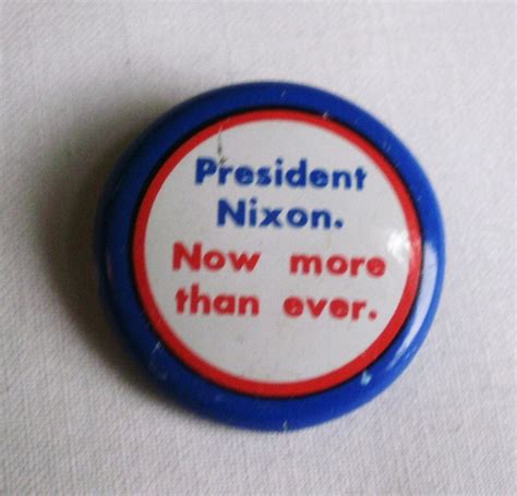Vintage Nixon Presidential Campaign Button By Antiquario On Etsy
