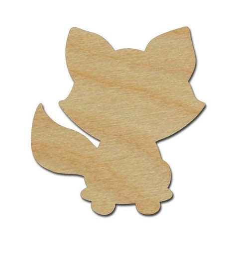Raccoon Shape Unfinished Wood Animal Craft Cutouts Variety Of Sizes
