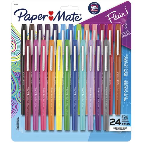 Buy Paper Mate Felt Tip Pens Flair Marker Pens Medium Point Assorted