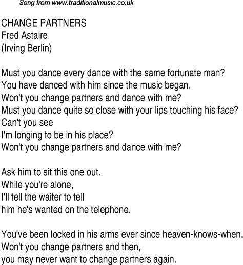 Top Songs Music Charts Lyrics For Change Partners