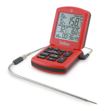 Maybe you would like to learn more about one of these? ChefAlarm Oven Thermometer | Breadtopia