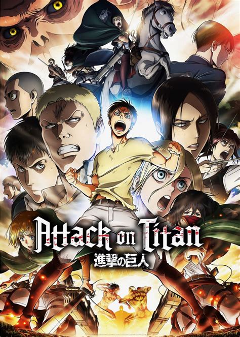 Attack On Titan S2 Poster By Animefreak Studio Displate Attack On