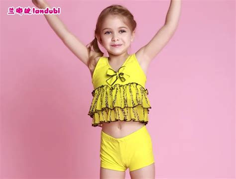 Fashion Two Piece Girl Swimwear Baby Zwempak Biquini Infantil