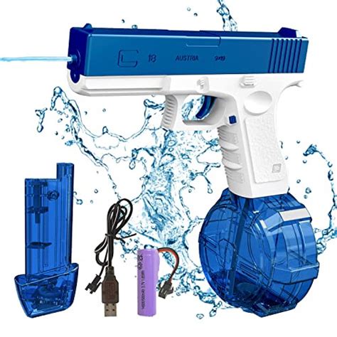 Snagshout Eaglestone Powered Electric Water Gun Long Range Automatic Squirt Guns For Adults