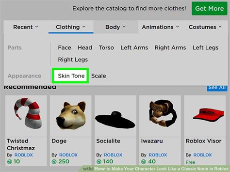 How To Make Your Character Look Like A Classic Noob In Roblox