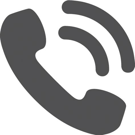Download Call Phone Icon Gray Png Png Image With No Background