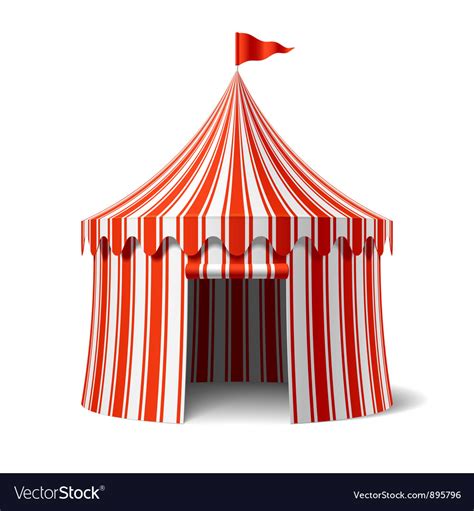 Circus Tent Royalty Free Vector Image Vectorstock