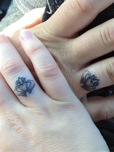 Wedding Ring Finger Tattoo Up Forever