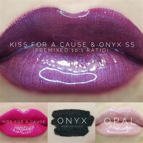 Lipsense Distributor 228660 Perpetualpucker Kiss For A Cause And Onyx